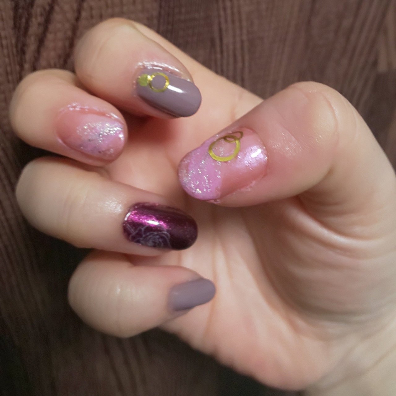 オールシーズン ハンド マニキュア セルフネイル ちひすけのネイルデザイン No ネイルブック