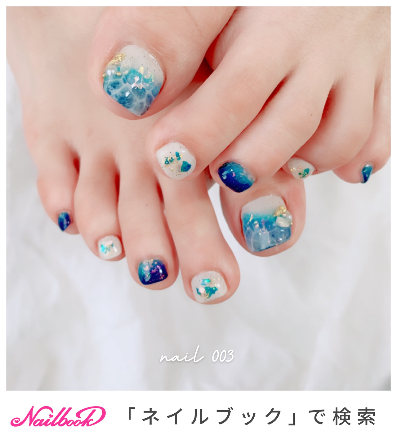 フット マリンのネイルデザイン ネイルブック
