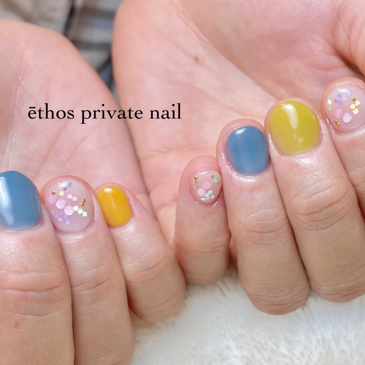 秋 冬 オフィス 女子会 ハンド Ethos Nailのネイルデザイン No ネイルブック