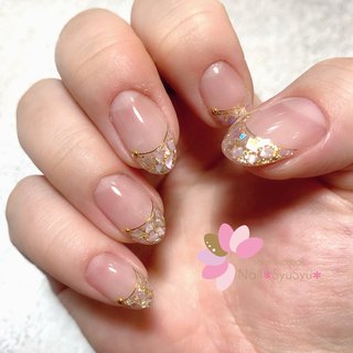 冬 お正月 成人式 ハンド グラデーション Nail Syusyu ネイルシュシュのネイルデザイン No ネイルブック