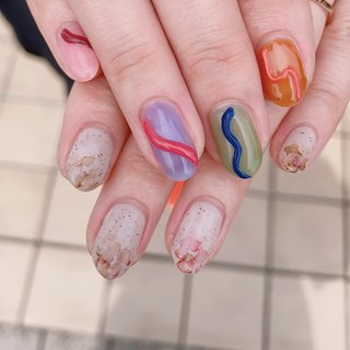 お客様持ち込みデザインのネイルデザイン ネイルブック