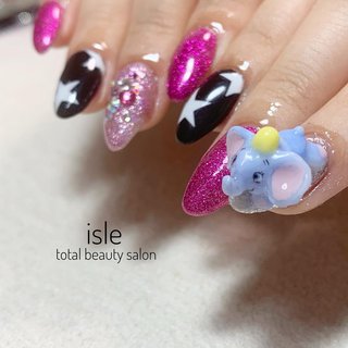 ダンボのネイルデザイン｜ネイルブック 