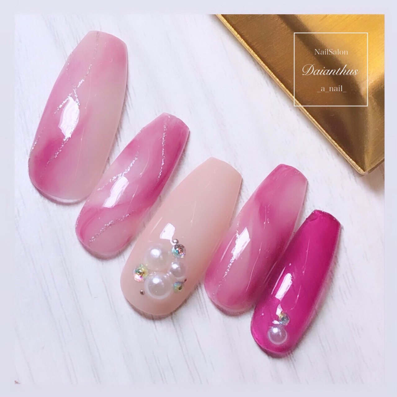 春 夏 秋 冬 ピンク A Cのネイルデザイン No ネイルブック