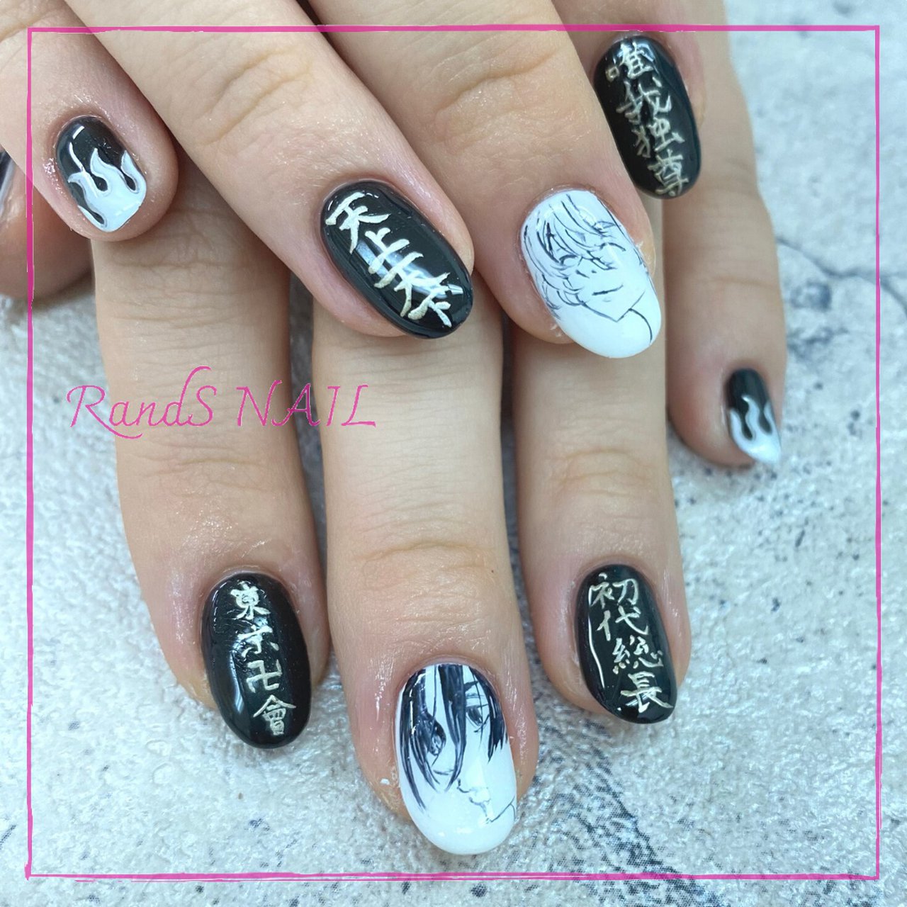 オールシーズン 浴衣 ライブ ハンド 痛ネイル Sumire 池袋rands Nailのネイルデザイン No ネイルブック