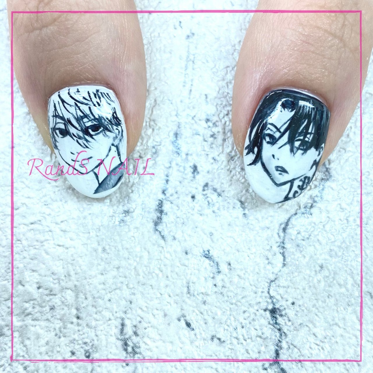 オールシーズン 浴衣 ライブ ハンド 痛ネイル Sumire 池袋rands Nailのネイルデザイン No ネイルブック