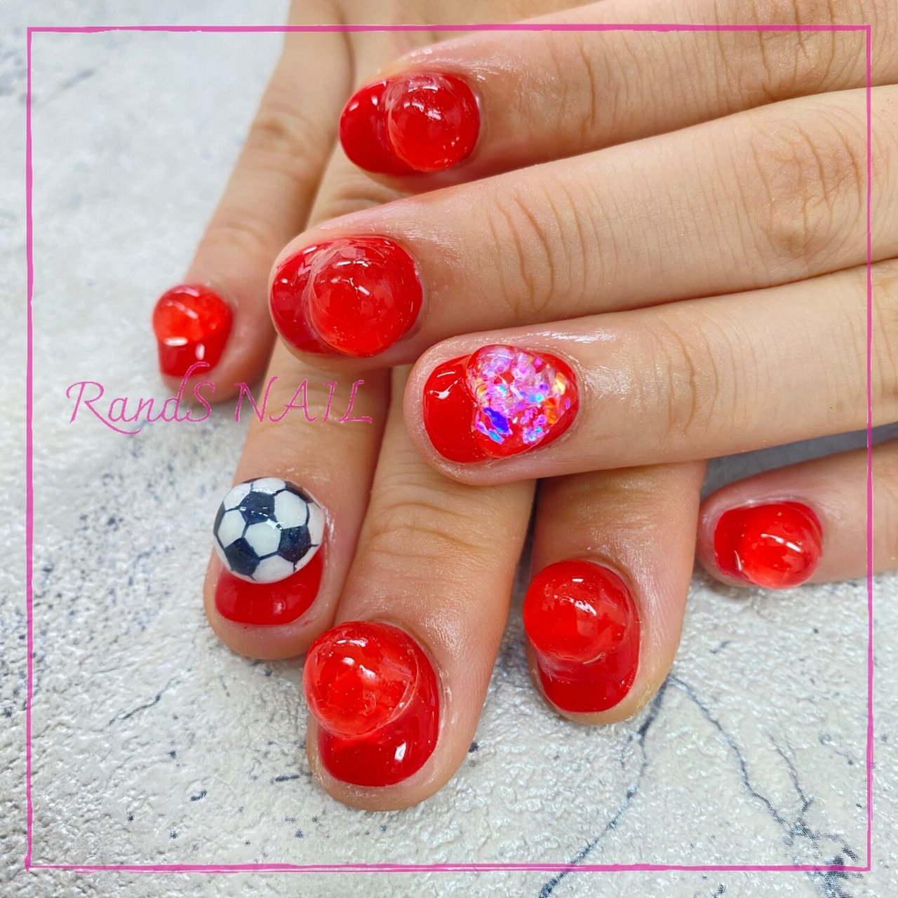 夏/オールシーズン/海/スポーツ/ハンド - sumire💅池袋RandS NAILのネイルデザイン[No.6677048]｜ネイルブック