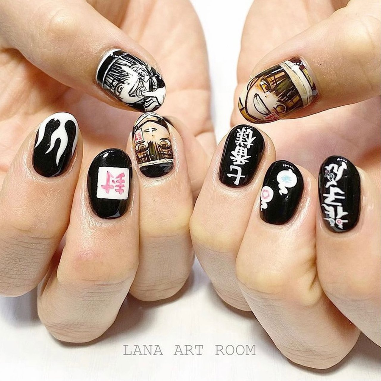 ハンド/痛ネイル/キャラクター - LANA ART ROOMのネイルデザイン[No