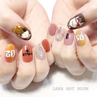 エヴァンゲリオンネイルのネイルデザイン ネイルブック