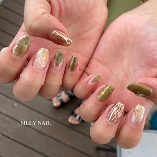 沖縄ニュアンスネイルのネイルデザイン ネイルブック
