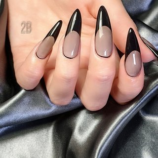 ボヘミアン グレーのネイルデザイン ネイルブック