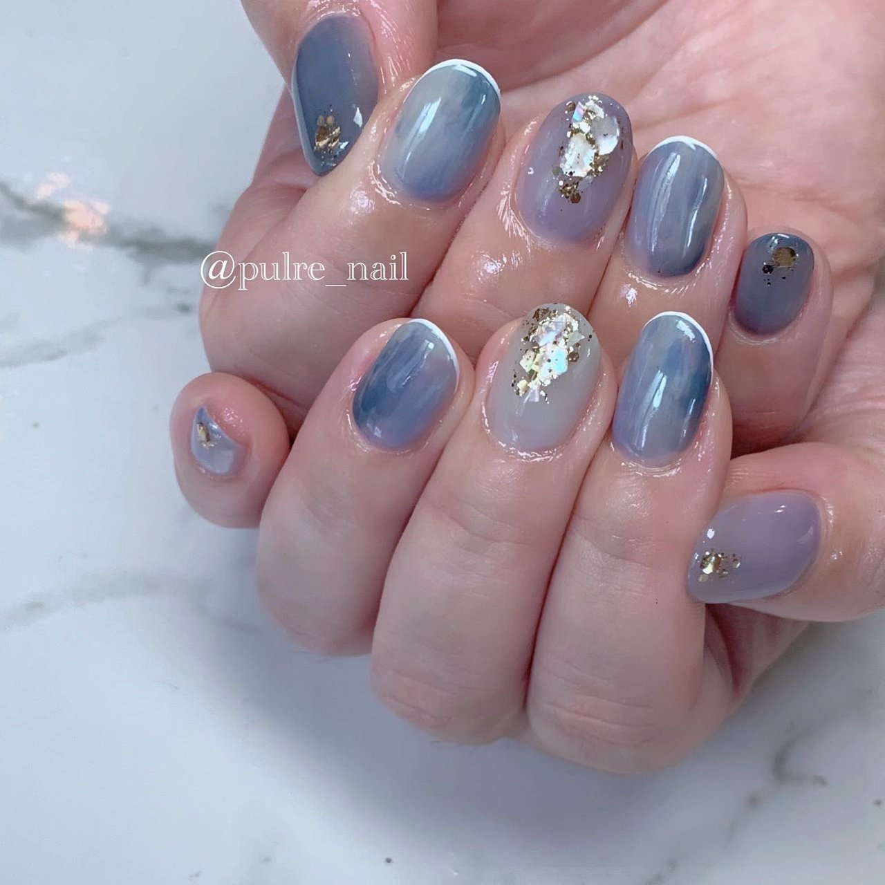 秋 オールシーズン 海 リゾート ハンド Comeのネイルデザイン No ネイルブック