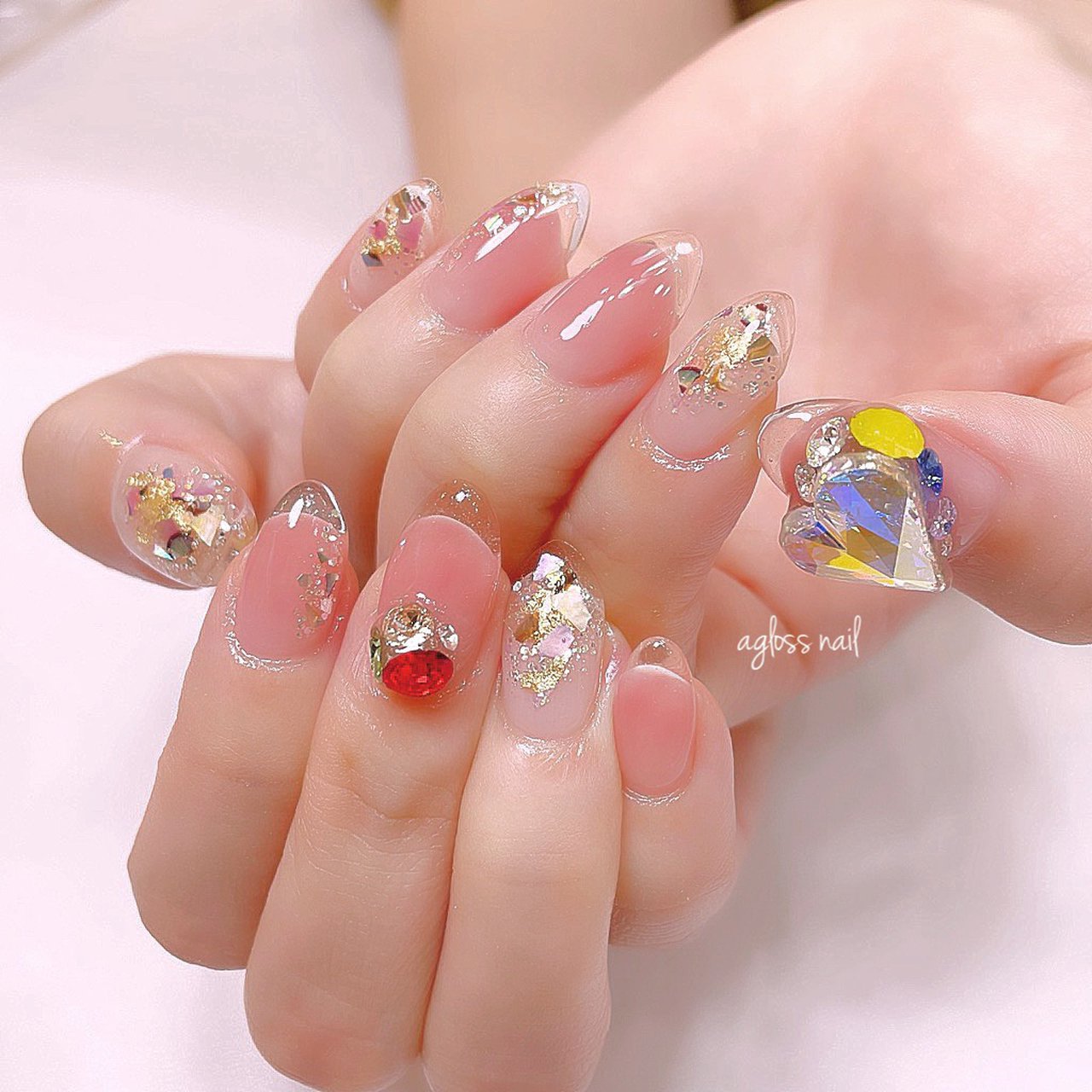 春 夏 秋 冬 ハンド Agloss Nailのネイルデザイン No ネイルブック