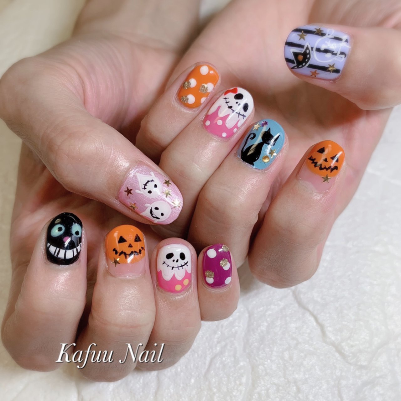 秋 Kafuu Nail カフーネイル のネイルデザイン No ネイルブック