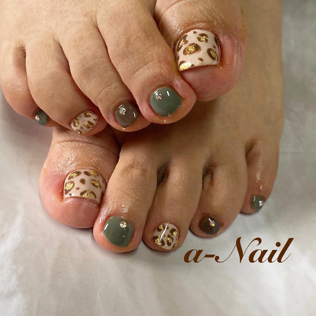 秋 冬 デート 女子会 フット A Nailのネイルデザイン No ネイルブック