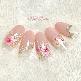 マーガレットのネイルデザイン ネイルブック