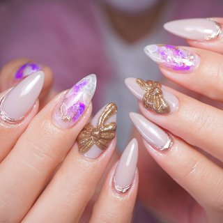 アクリル絵の具のネイルデザイン ネイルブック