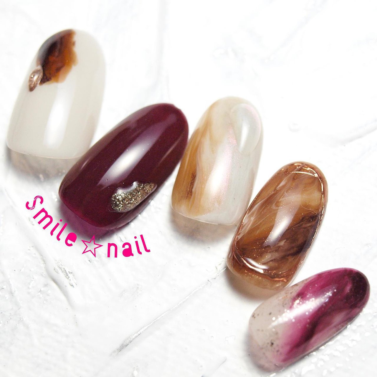 秋 デート 女子会 ハンド ニュアンス Smile Nailのネイルデザイン No ネイルブック