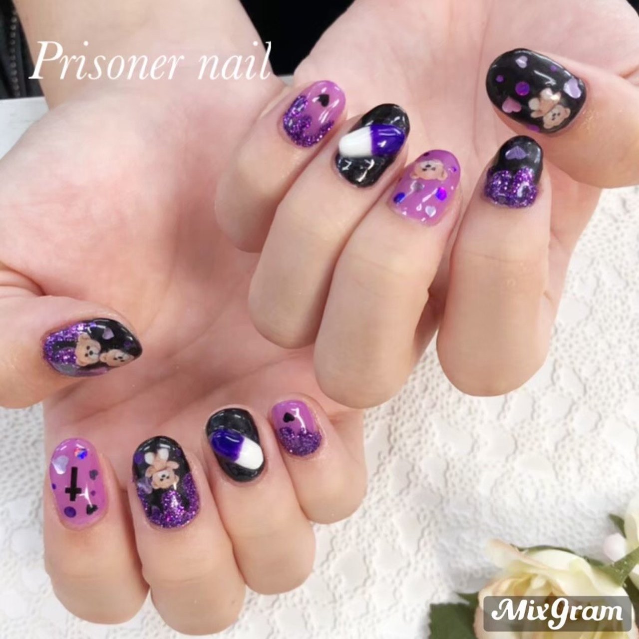 秋 冬 ハロウィン デート ハンド Prisoner Nail Satoshiのネイルデザイン No ネイルブック