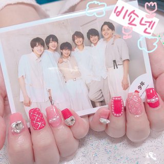 ジャニーズjrのネイルデザイン ネイルブック