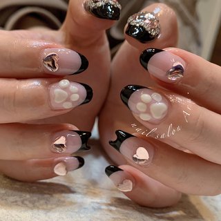 肉球ネイルのネイルデザイン ネイルブック