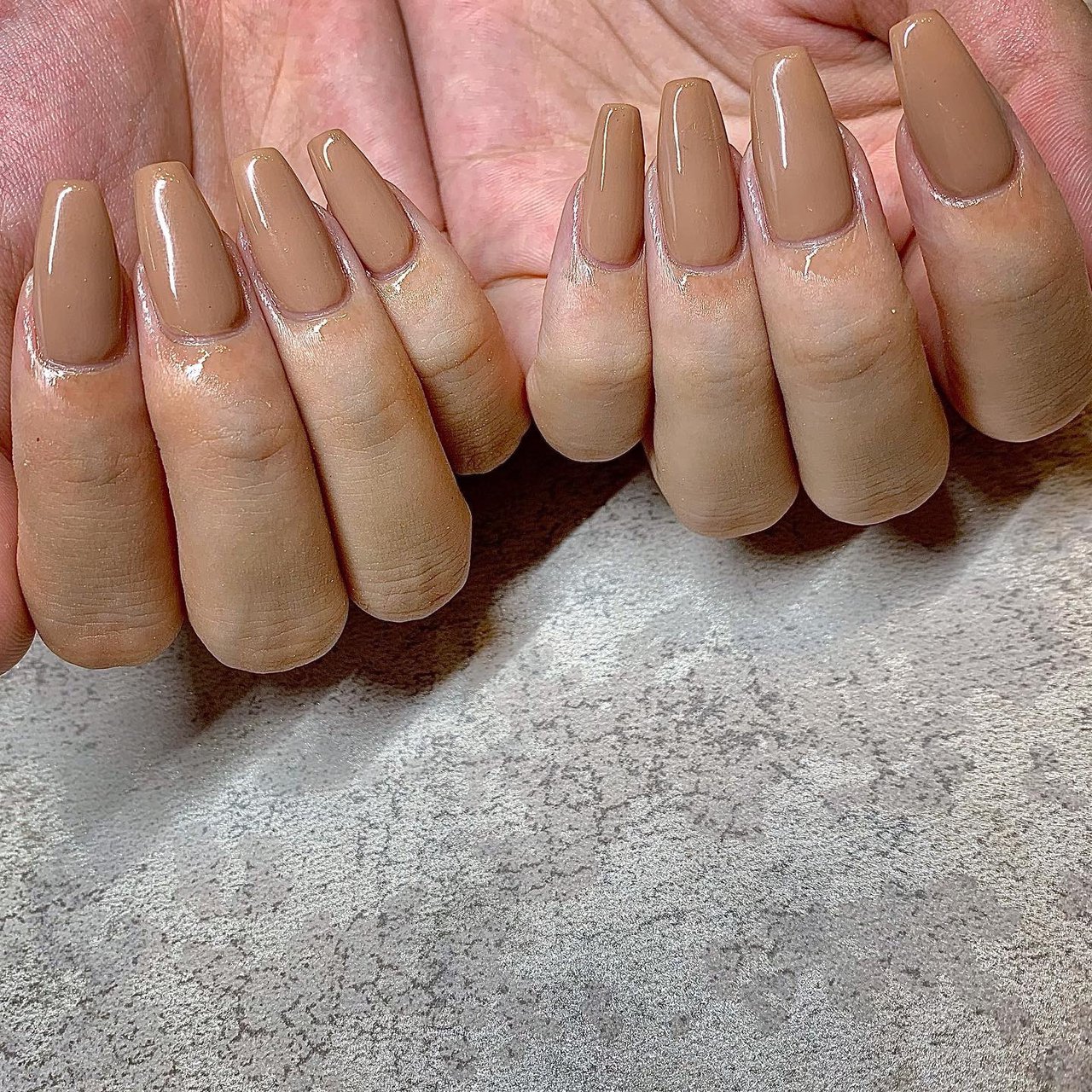 秋 オールシーズン ハンド シンプル ワンカラー Nailsalon Cieloのネイルデザイン No ネイルブック