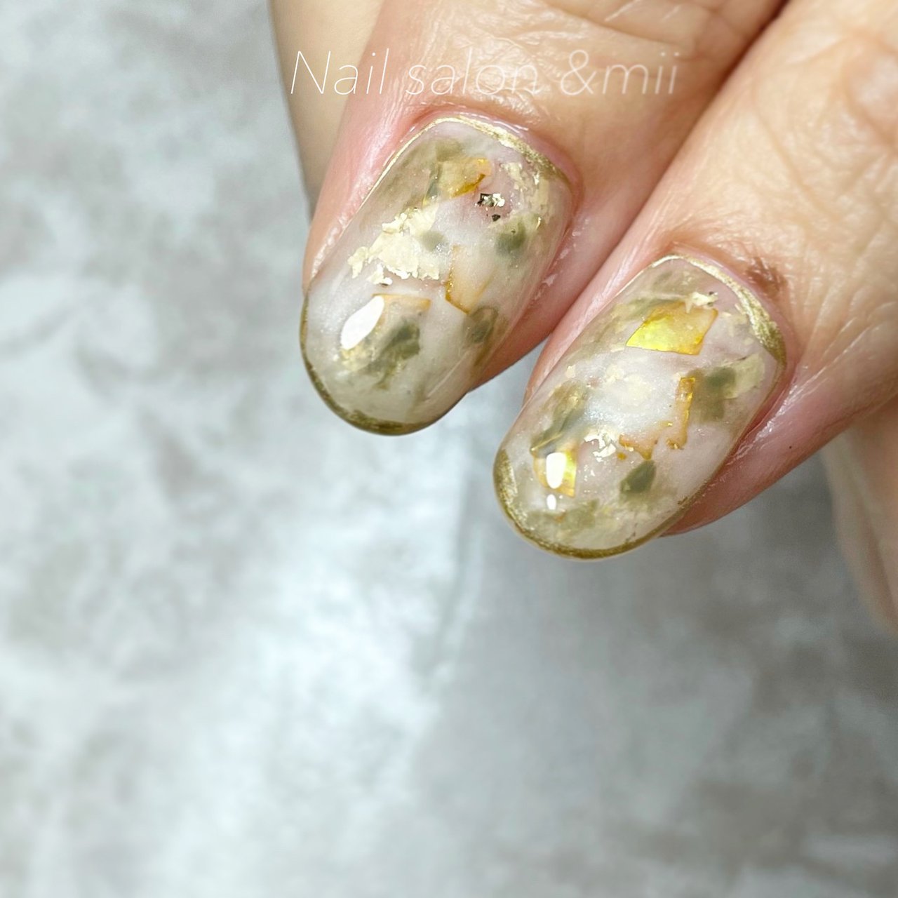 春 夏 秋 冬 ラメ Nail Salon Mii 兵庫県播磨町 加古川 のネイルデザイン No ネイルブック