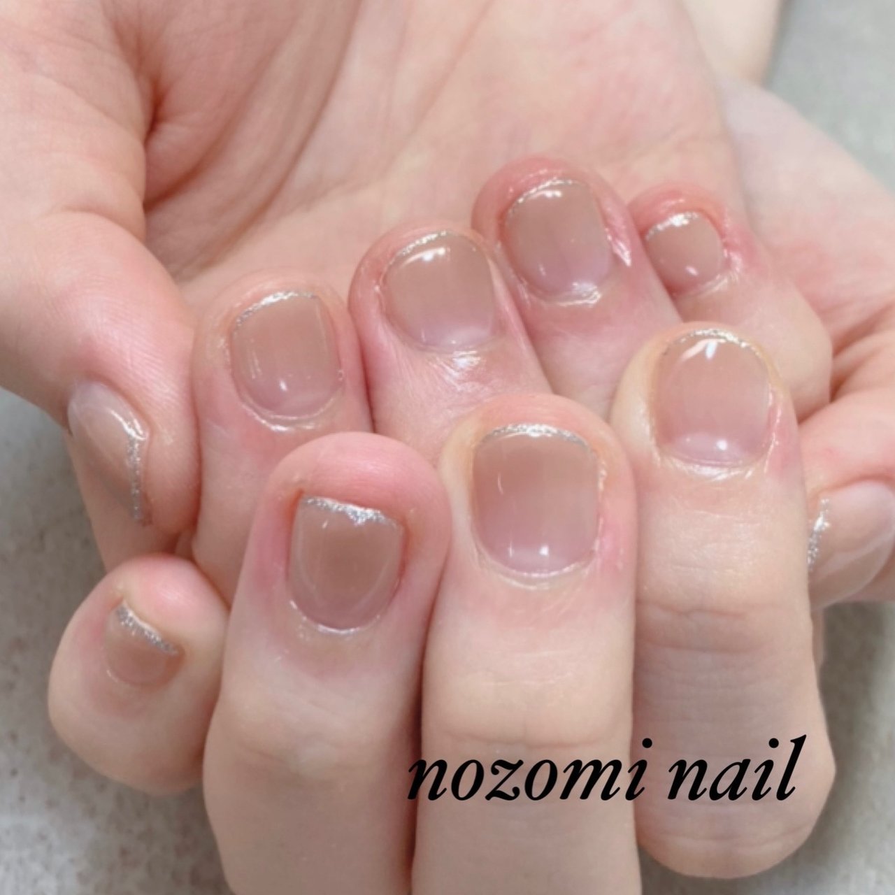 夏 秋 オールシーズン ハンド シンプル Nozomi Nailのネイルデザイン No ネイルブック