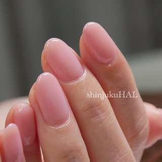 ワンカラー ナチュラルのネイルデザイン ネイルブック