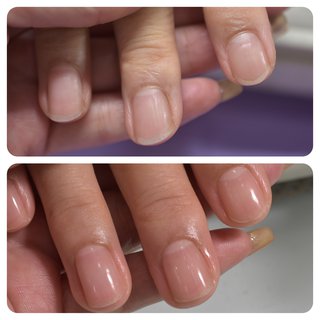 甘皮処理のネイルデザイン ネイルブック