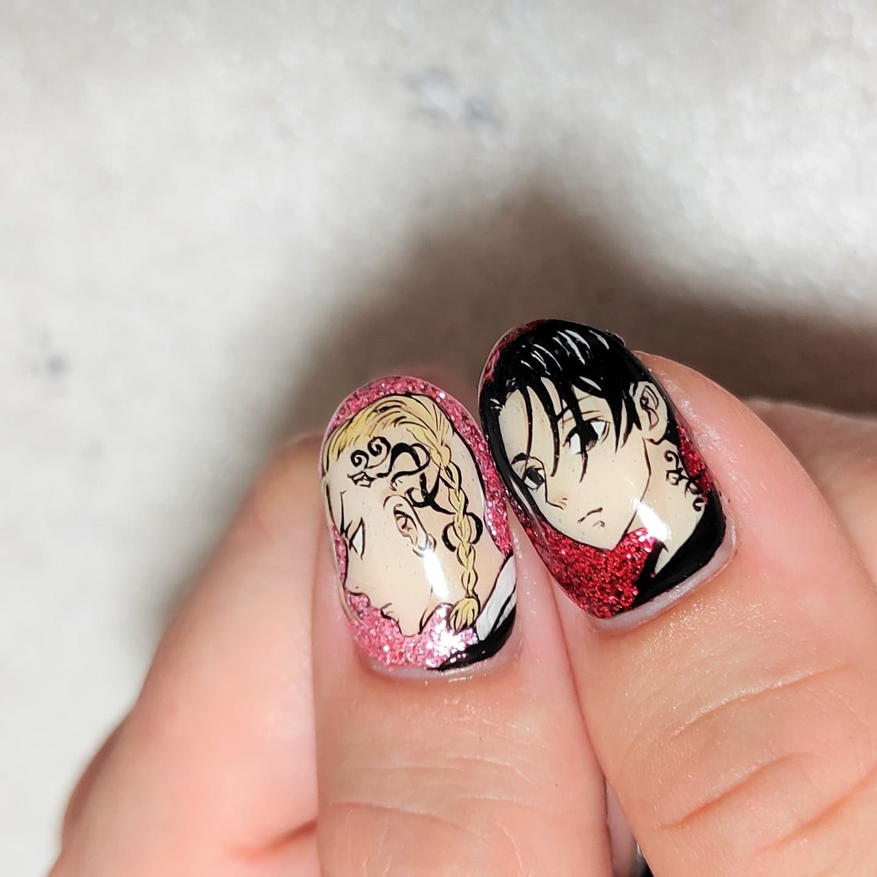 オールシーズン 七夕 ハンド ボルドー ブラック Reipyokoのネイルデザイン No ネイルブック