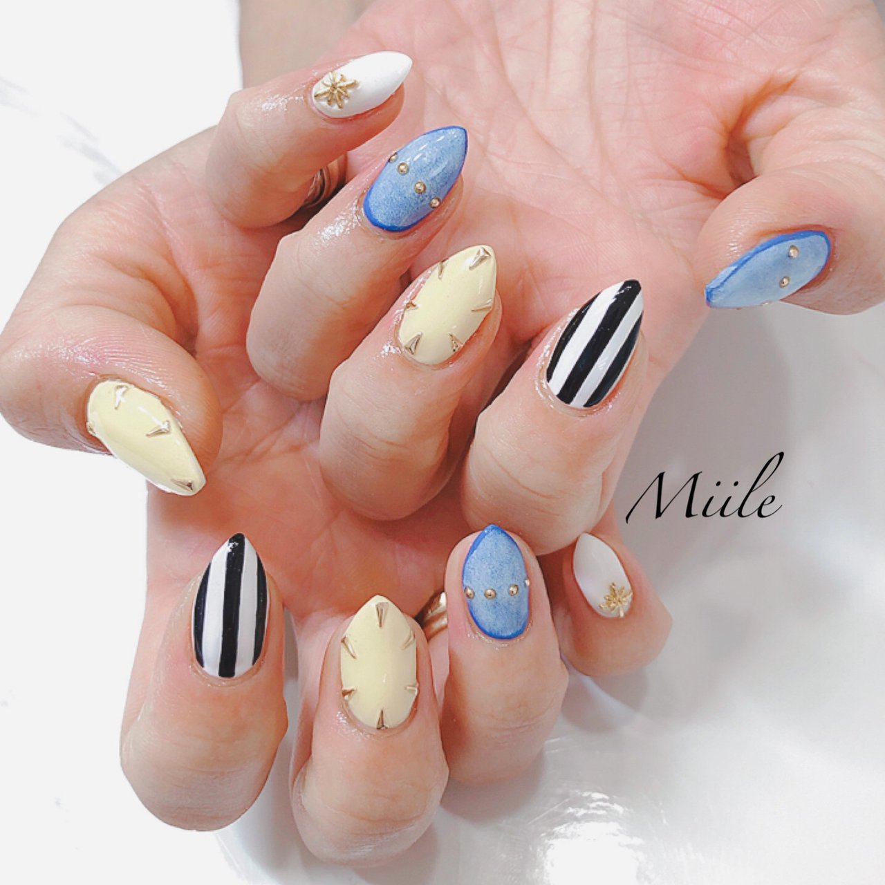 夏 海 リゾート デート ハンド Private Nail Salon Miile のネイルデザイン No ネイルブック