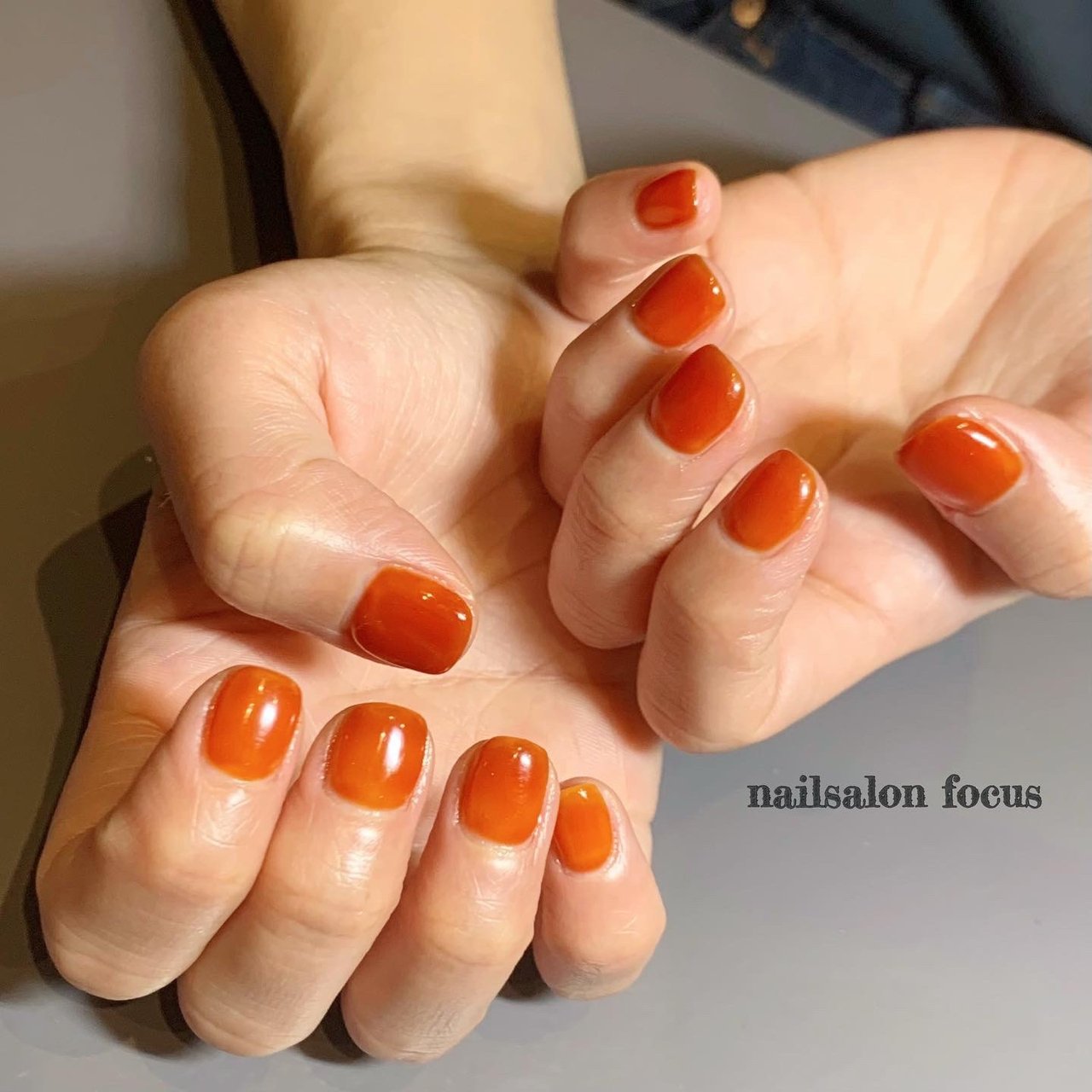 夏 秋 オールシーズン ハンド シンプル Nailsalon Focusのネイルデザイン No ネイルブック