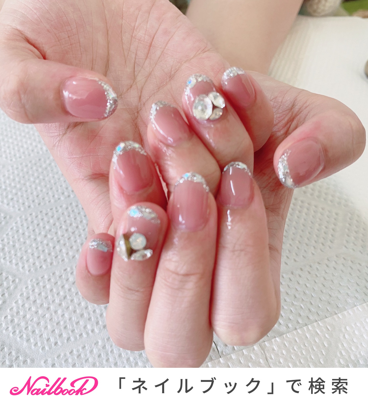 人気順｜#ガラス破片ネイルのネイルデザイン｜ネイルブック ネイルシールN(2)ガラス、破片、シェル、ステンドグラス、シール♪ネイルアート♪
