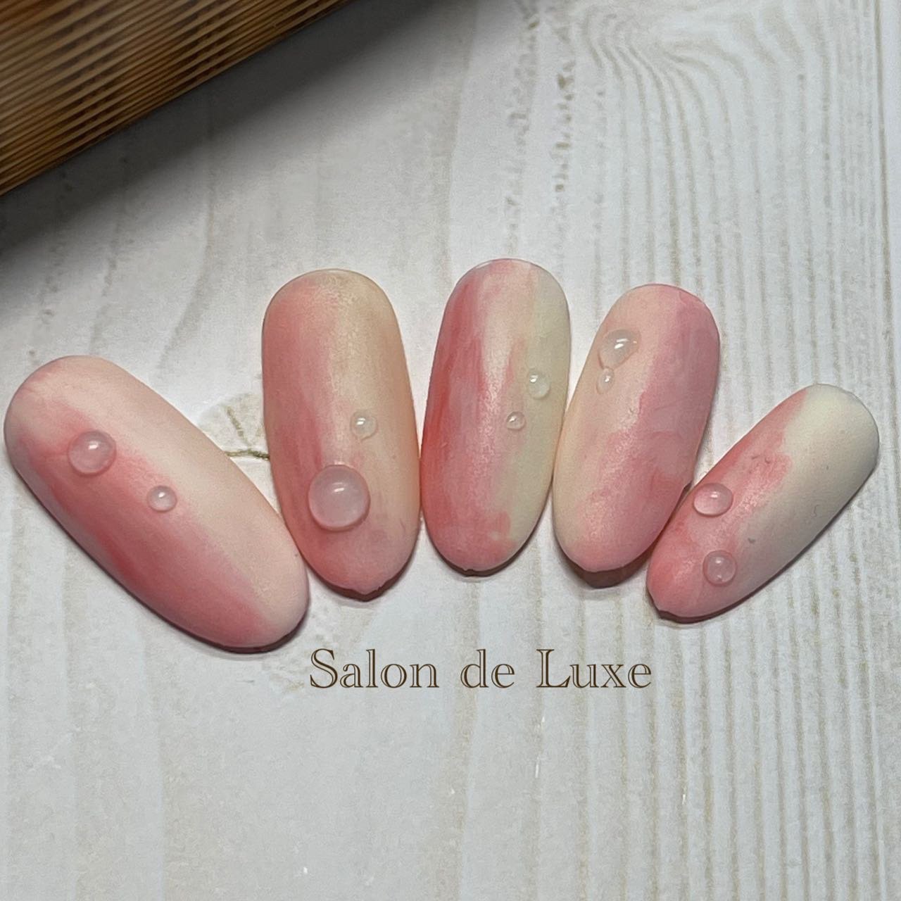 夏 秋 ハンド 水滴 フルーツ Salonde Luxeのネイルデザイン No ネイルブック