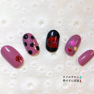 ムーミンのネイルデザイン ネイルブック