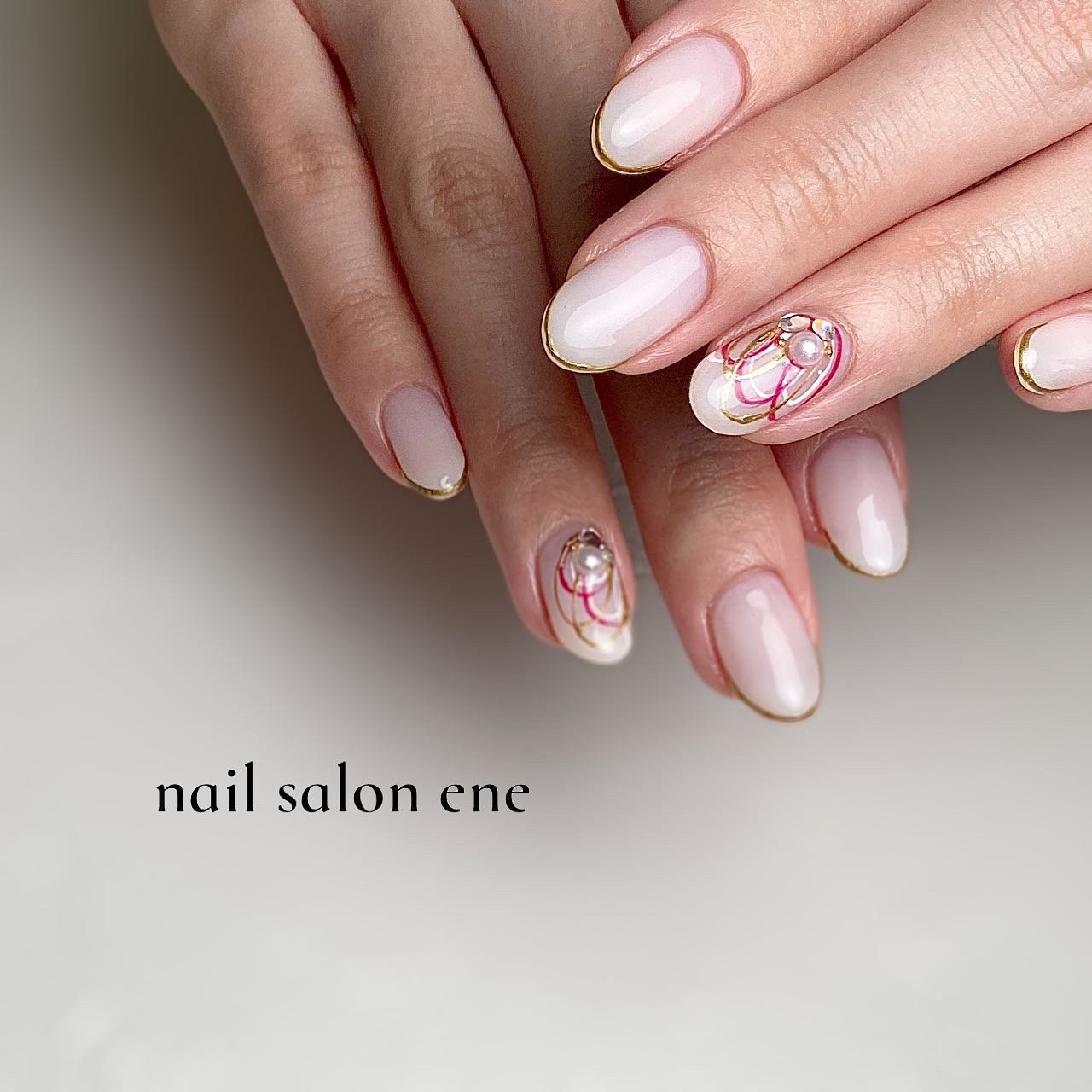 秋 冬 お正月 ハンド シンプル Nail Salon Ene エネ のネイルデザイン No ネイルブック