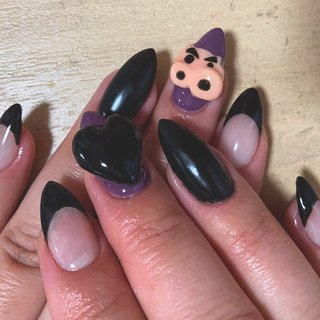ベージュ ブラック 黒のネイルデザイン ネイルブック