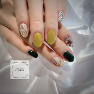 4本アートのネイルデザイン ネイルブック