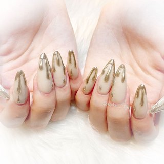 スーパーロング キラキラネイルのネイルデザイン ネイルブック