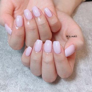ホワイトパープル♡ 
#ワンカラー #ワンカラーネイル #ホワイトパープル 
#ハンド #ショートスクエア #バレリーナネイル 
#スクエアネイル #蒲郡ネイル #蒲郡 #岡崎ネイル 
#蒲郡市ネイルサロン #西尾市ネイルサロン #豊川ネイル 
#幸田町ネイル #豊橋ネイル #自宅ネイルサロン #春 #夏 #秋 #冬 #ハンド #シンプル #ワンカラー #ショート #ピンク #パープル #パステル #ジェルネイル #お客様 #らん #ネイルブック
