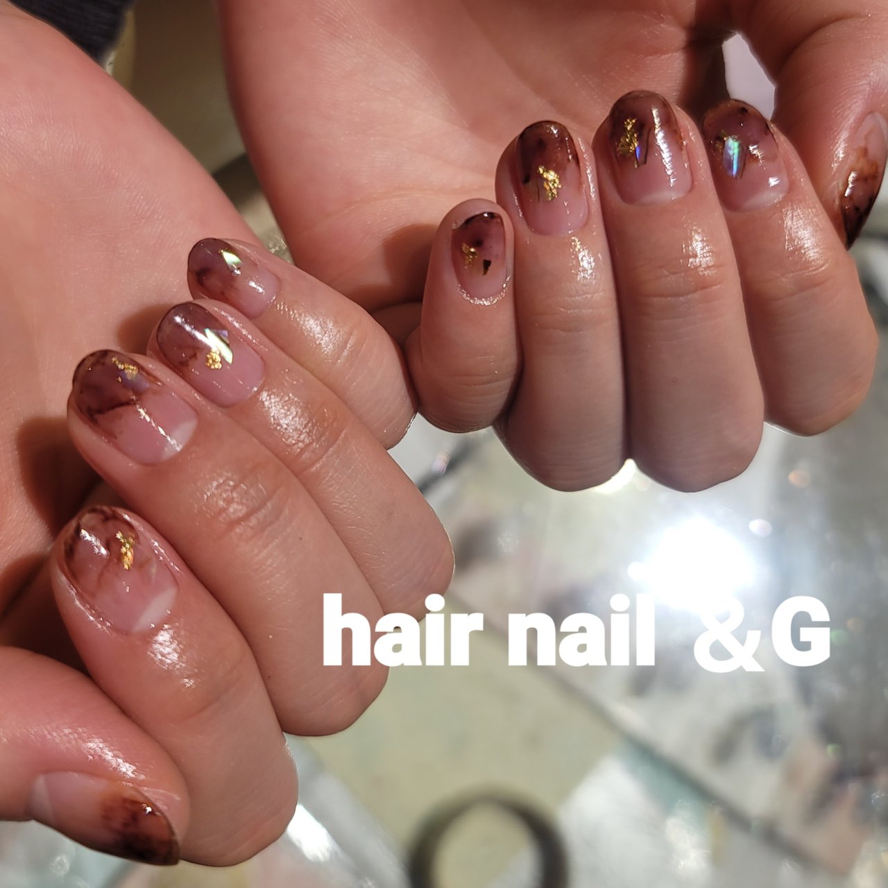 秋 冬 オールシーズン オフィス シンプル Hair Nail And Gのネイルデザイン No ネイルブック