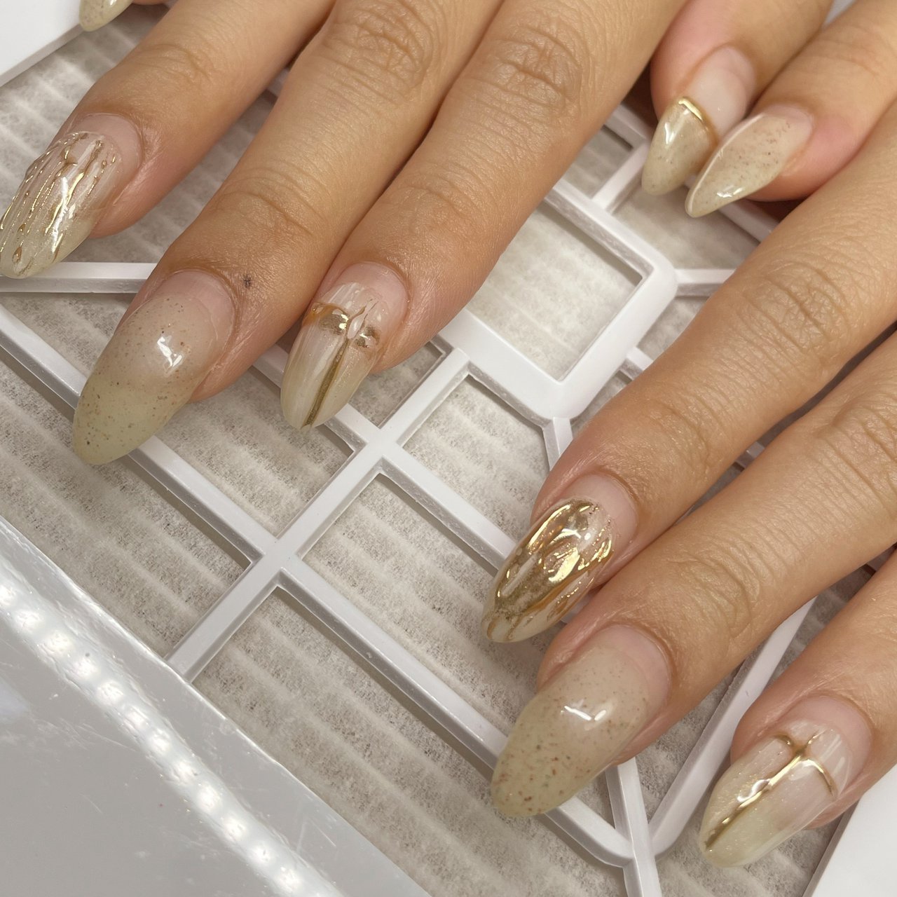 秋 アースカラー ジェルネイル お客様 京都ネイルボーテ Sakkoのネイルデザイン No ネイルブック