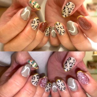 おすすめ順 パーティー 大理石 ゴールドラインのネイルデザイン ネイルブック