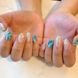 7月ネイルのネイルデザイン ネイルブック