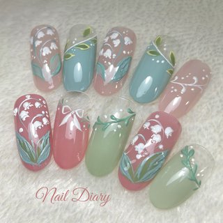 おすすめ順 すずらんネイルのネイルデザイン ネイルブック