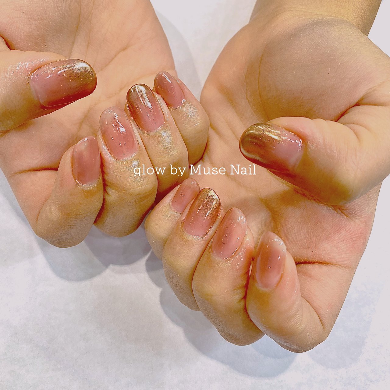 秋 オールシーズン オフィス パーティー ハンド Glow By Muse Nailのネイルデザイン No ネイルブック