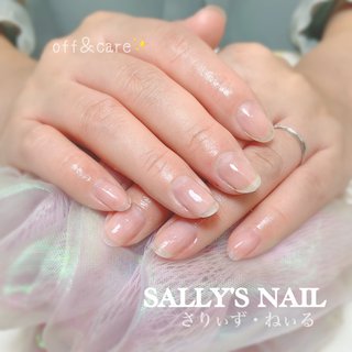 クリア マニキュアのネイルデザイン ネイルブック