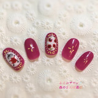 ムーミンのネイルデザイン ネイルブック