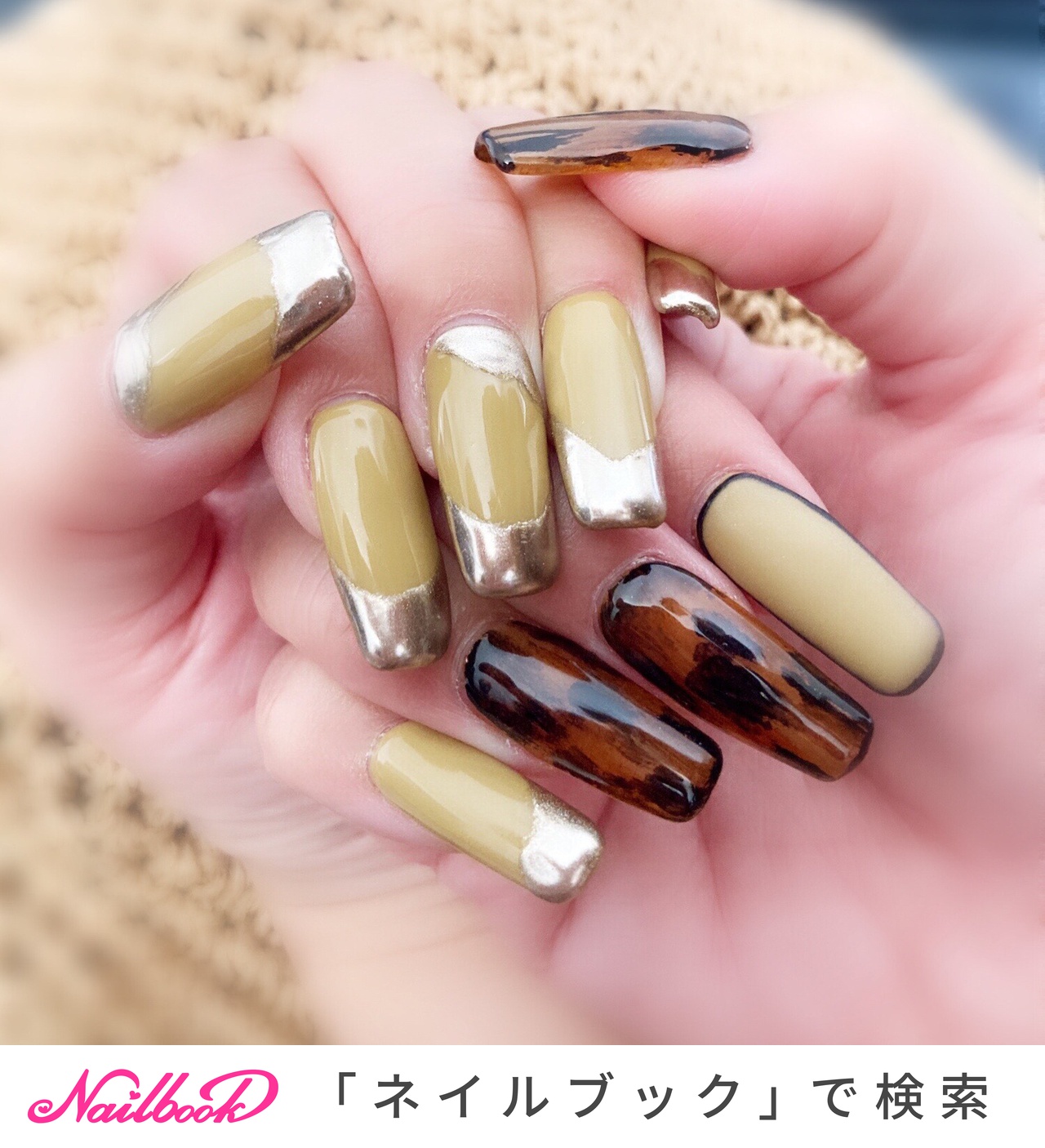 冬 マット スカルプチュアのネイルデザイン ネイルブック