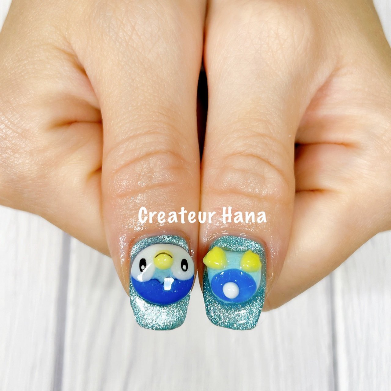 オールシーズン ハンド ワンカラー キャラクター 3d 福原有美のネイルデザイン No ネイルブック
